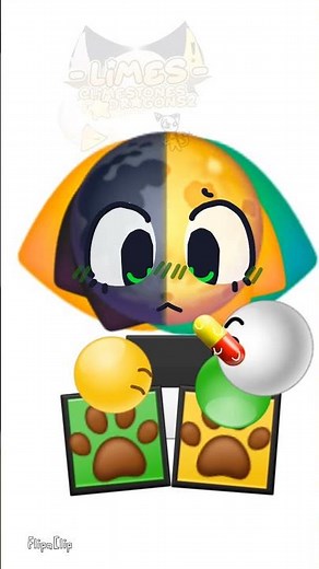 Oh no! Emojicat baby 💊🍭 #emojicat #emoji #animation #baby #cute #edit #emojicatcringe #cat #shorts