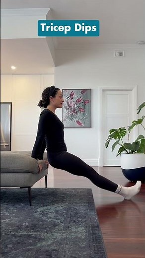 Cosy Couch Exercises - Tricep Dips