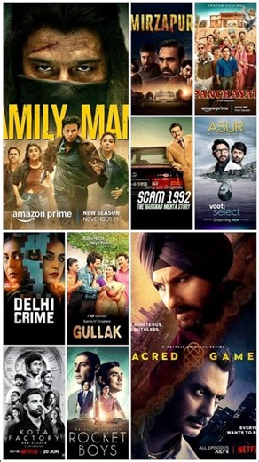 Top 10 Indian Web Series You Must Watch 🔥