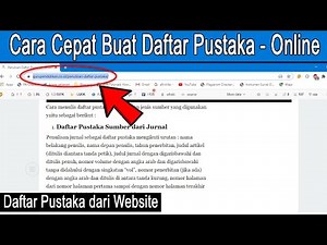 How to Quickly Create an Online Bibliography