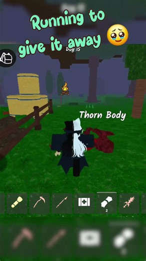 This drop was rare… so I gave it away ❤️👀 ruby chest #99nightintheforest #roblox #viral #loot