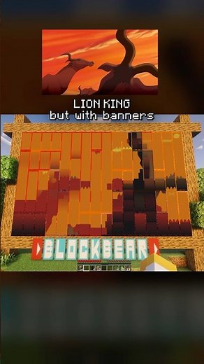 This Minecraft Banner Art is INSANE #minecraft #creative #shorts