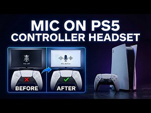 How to Fix Mic on PS5 Controller Headset