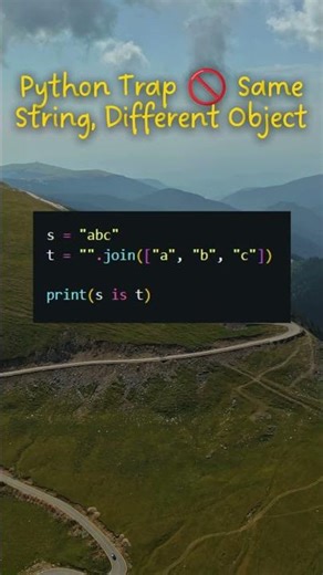 Python Identity Trap: is vs == 😱