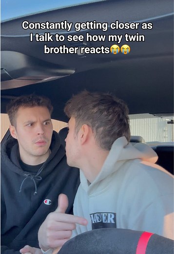 Funny Twin Reactions to Kissing Moments