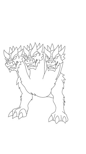 Cerberus From Steal an Egg #art #drawingtutorial #stealanegg #roblox