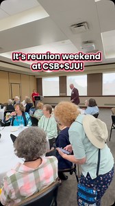 Welcome home, alums! This weekend, we’re celebrating CSB SJU graduates from class years ending in 0s and 5s. Here’s to the friends, the memories and the community that shaped it all! | College of Saint Benedict and Saint John's University