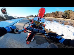 Took my 50cc Across Town for Pizza