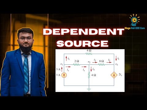 DC Circuit Dependent Source | Math & Problem Solving | EEE Basic Circuit Analysis