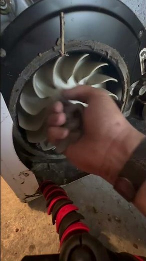 Replacing a thermal fuse on a dryer along with cleaning out the lint blockage