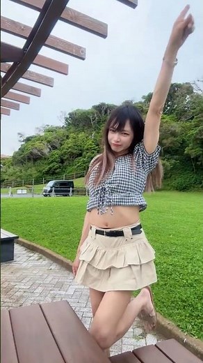 【おとこの娘】海の見える公園をお散歩♪