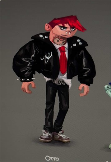 Gotta model him next #characterdesign