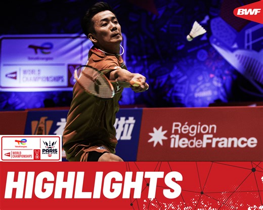 Round of 32 clash sees Leong Jun Hao 🇲🇾 contest Kenta Nishimoto 🇯🇵. #BWFWorldChampionships #Paris2025 | BWF — Badminton World Federation