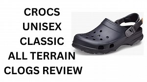 Watch Crocs Unisex Classic All Terrain Clogs Review on Amazon Live