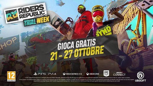 Riders Republic, nuova prova gratuita su console e PC: il gioco sarà free-to-play dal 21 al 27 ottobre