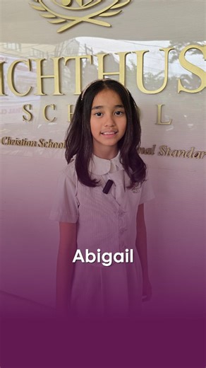 1.9K views · 557 reactions | . Abigail from Ichthus Primary School shares how she’s grown in confidence and faith through the school’s supportive and Christ-centered environment. Guided by caring teachers, she’s learned to do everything with excellence and joy, all for God’s glory. . Join us and be part of a caring Christian community! . . #ichthusschool #ichthusschoolsouth | Ichthus Schools | Facebook