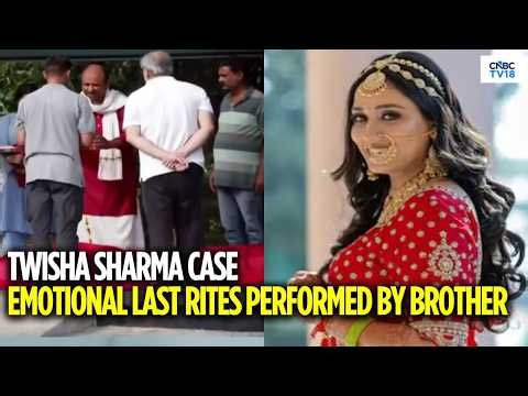 WATCH | Twisha Sharma Case: Harshit Sharma Performs Sister Twisha's Last Rites In Emotional Ceremony