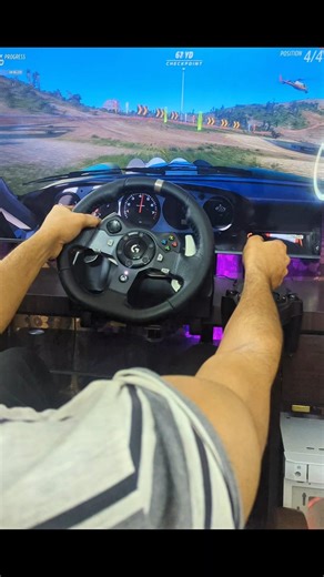 Most Realistic Steering Wheel settings #fh5 #pov #shorts