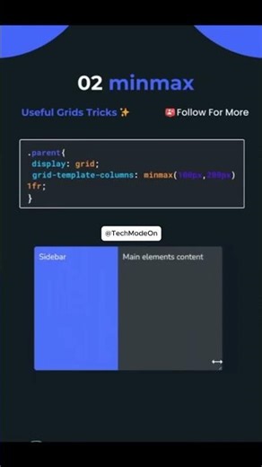 ✅ Useful Grid Tricks in CSS for Beginner | HTML5 and CSS3 | Tips and Tricks #shorts #beginners