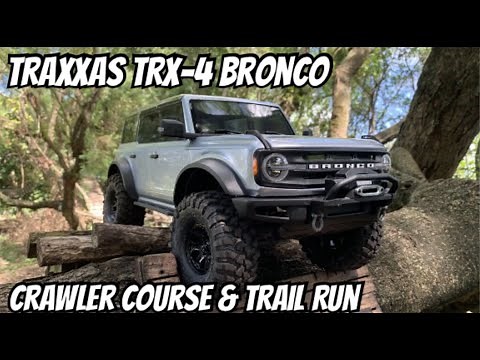 Traxxas Trx4 Bronco 2021 Rock Crawling and Trail Run
