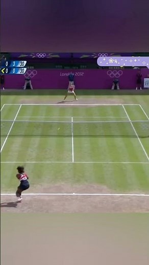 🎾 Maria Sharapova Stunning Winner vs Serena Williams | Olympic Final 2012 #2 #tennisshorts