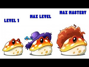 PVZ 2 | TOADSTOOL Level 1 - Max Level - Max Mastery!!!