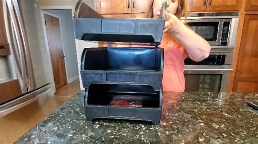 Watch Husky Stackable Storage bin on Amazon Live