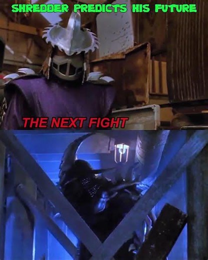 Shredder Predicts His Future - Ninja Turtles