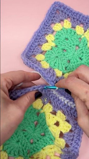 Decorative Granny Square Join