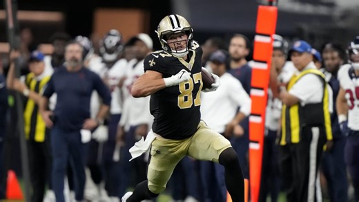 Jake Haener finds Lucas Krull on back-to-back snaps | Saints vs. Texans Highlights