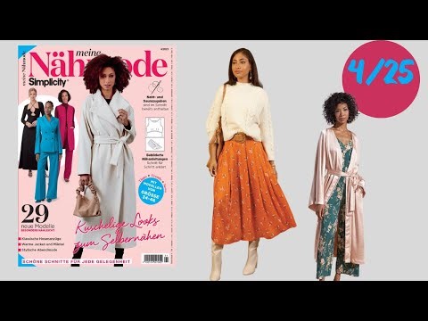 Simplicity/ Meine Nähmode 4/2025 l Sewing Magazine Flip Through
