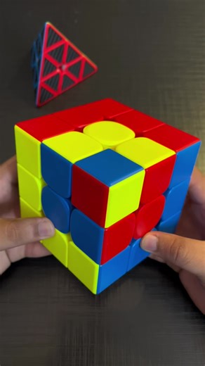 Cube in a Cube in a Cube Pattern on Pyraminx 🔺 @moyucube #hasnaintechnical #slowcuber #pyraminxcube #pyraminx #moyu #mfjs #meilongpyraminxv2 #cubetutorial #rubikscube #rubikscubepatterns #cubeinacubeinacubepatterns