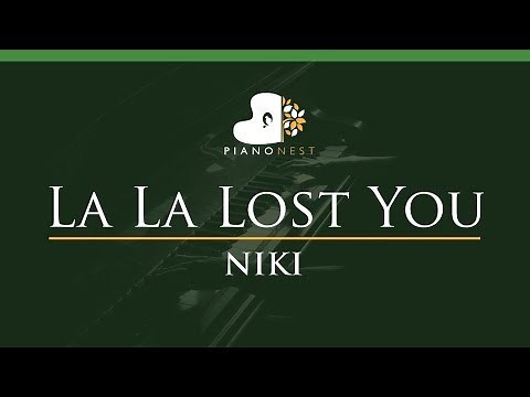 NIKI - La La Lost You - LOWER Key (Piano Karaoke Instrumental)