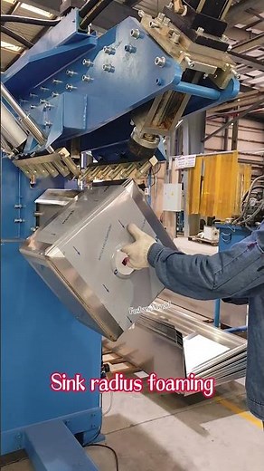 How to make stainless steel sink#r corner sink making machines#round corner sink making machines
