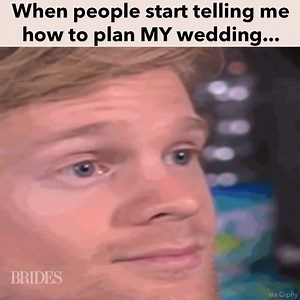 Every bride can agree that THIS is the worst part about wedding planning: http://bit.ly/2BEcyIB | BRIDES
