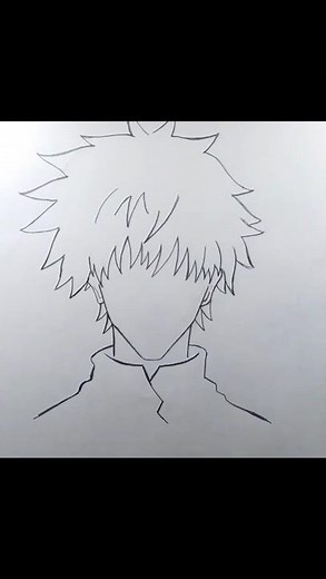 Gojo Drawing Tutorial 😎 | Easy Anime Sketch That Looks INSANE