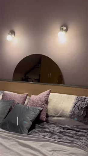 ✨ Bronze-tinted beauty. This half-moon mirror adds instant warmth and elegance to any space. Tap the link in our bio to explore the full collection.#halfmoonmirror #bronzemirror #framelessmirror #homedecor #modernhome