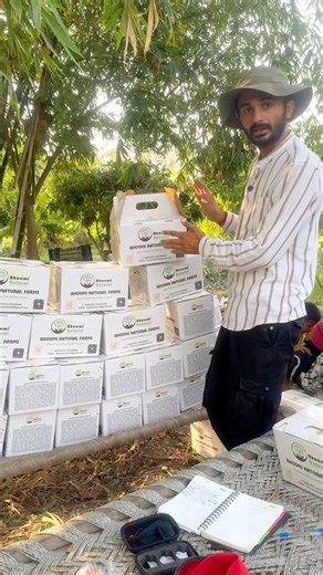 How we packed litchi In Bhoomi Natural Food Forest ?