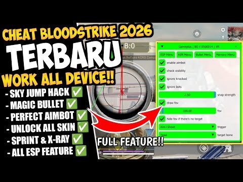 BLOODSTRIKE MOD MENU APK | ESP AUTO HEADSHOT NO RECOIL TERBARU ANTI BANNED 2026