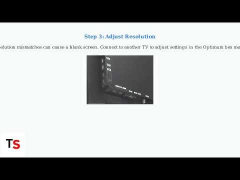 How to Fix Optimum Cable Box HDMI No Signal – Input, Cable & Resolution