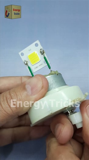 Why does a dc gear motor generate electricity? #shorts