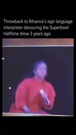 Memes ! | Throwback to Rihanna’s 2023 Super Bowl Halftime Show, where the sign language interpreter almost stole the spotlight with her electrifying... | Instagram
