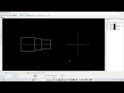 Librecad 2D drawing tutorial part 1
