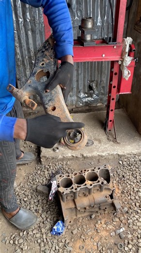 Proper Way to Replace Control Arm Bushing 🔧 #toyota