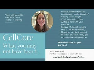 5 things to know before starting CellCore- Possible detox reactions