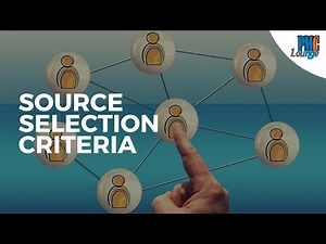 Source Selection Criteria