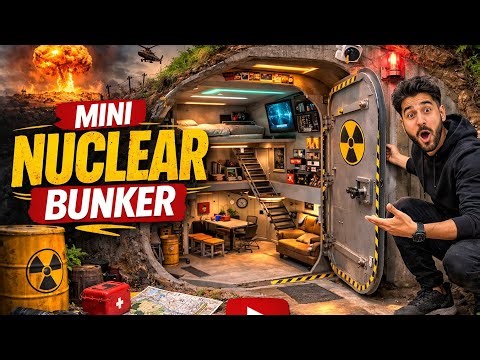 Mini Nuclear Bunker 😱 | Inside the World’s Smallest Nuclear Survival Shelter