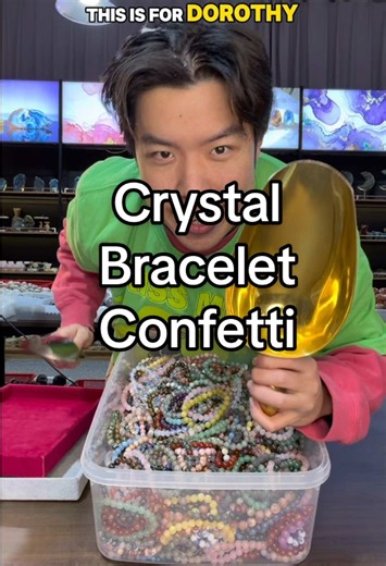 Colorful Crystal Bracelets for Dorothy, Christy, and Daphane