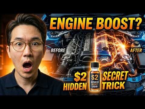 $2 Japanese Liquid That May Help Restore Lost Engine Performance — Dealers Don’t Want This Out
