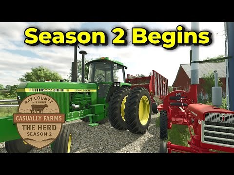 Corn Chop Begins! Filling the Silage Bunker | FS25 The Herd Season 2